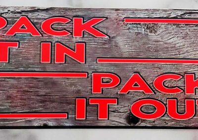 “Pack it In, Pack it Out” Sticker