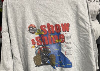 2019 Show n Shine T-Shirts : no returns or exchanges